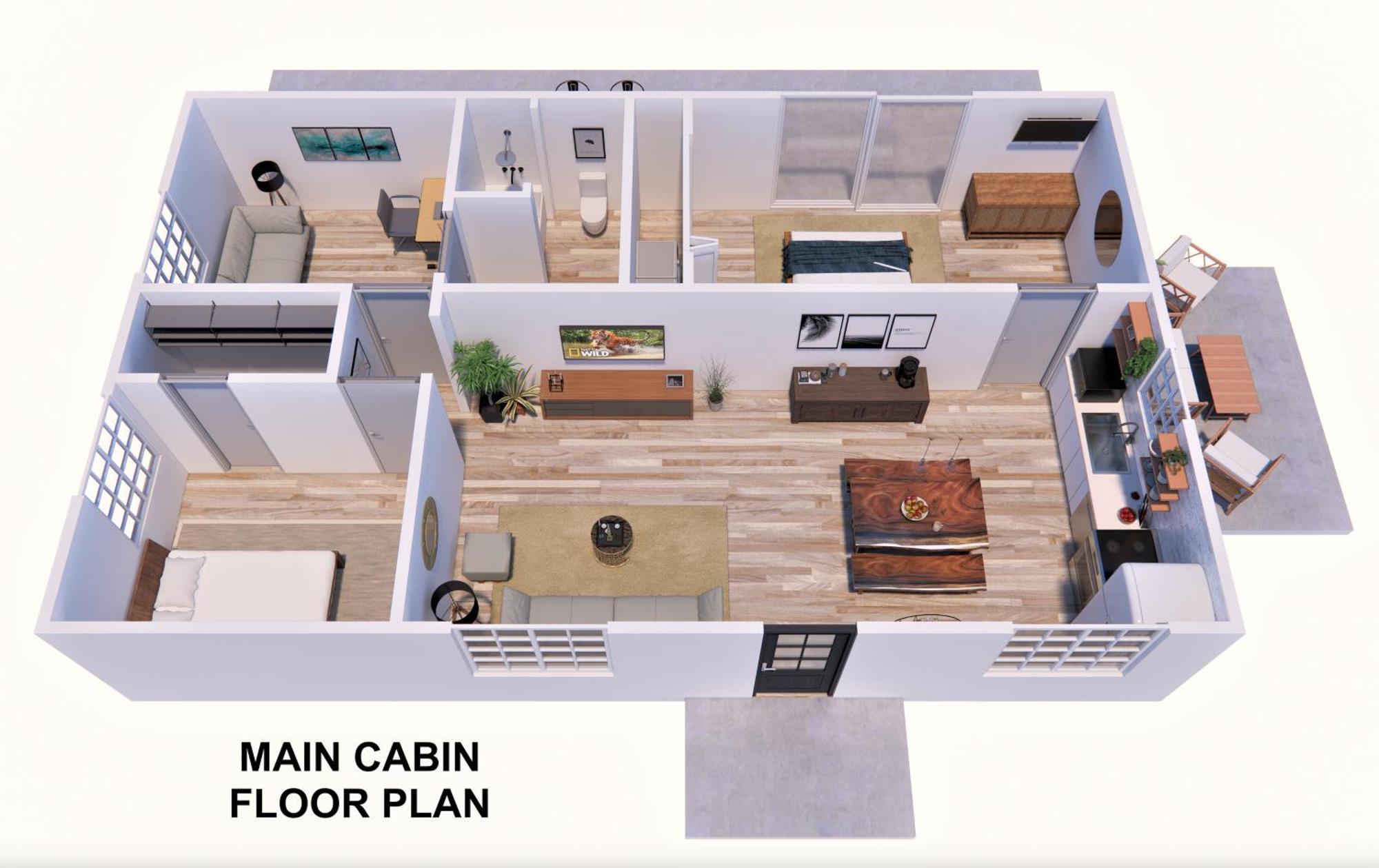 יוקה ואלי Private Jt Cabin - Ev L2 Station, Hammocks, Fire Pit, Bbq, Bocce Ball, Cornhole מראה חיצוני תמונה